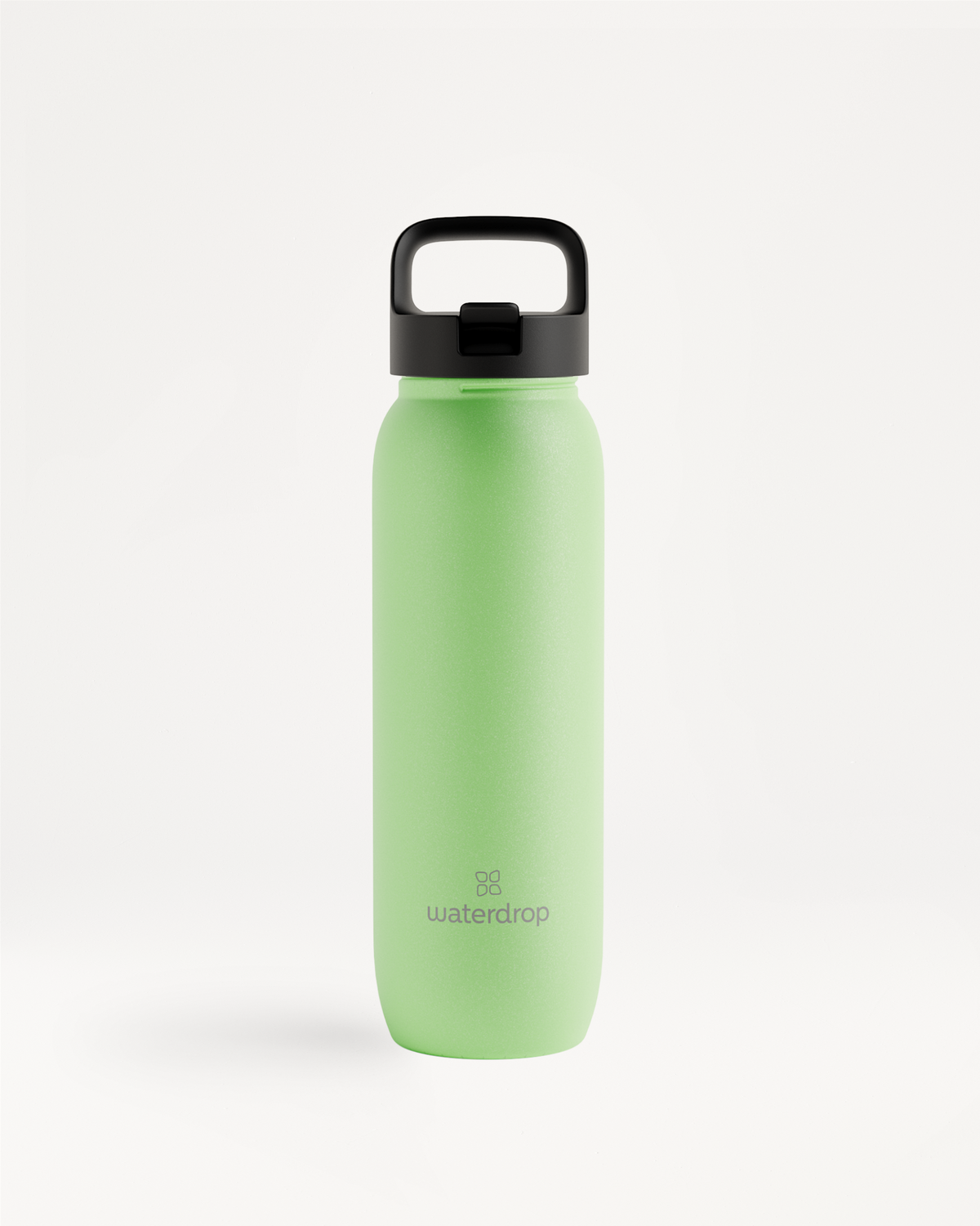 All-Purpose Ultralight Bottle with black lid and logo.