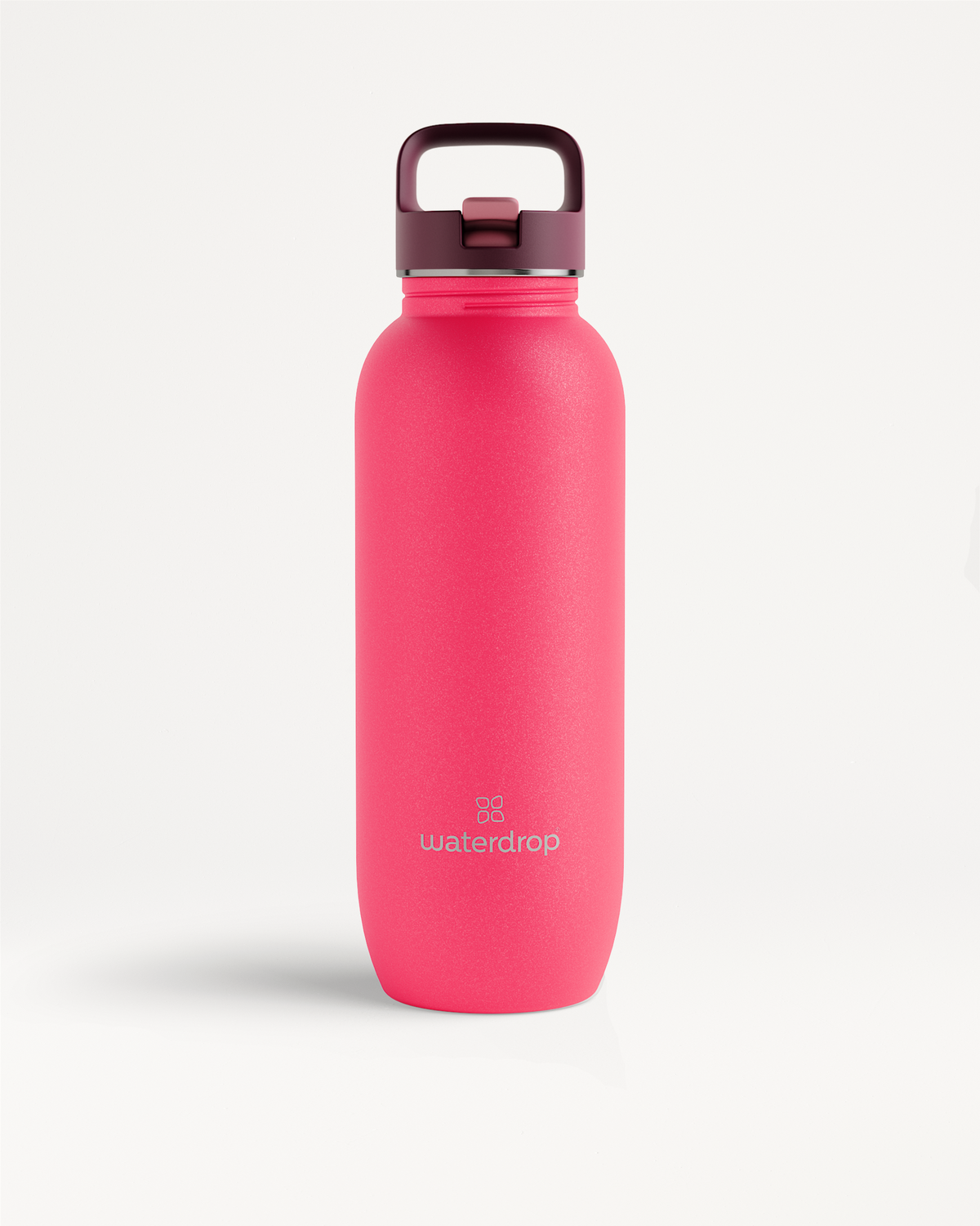 All-Purpose Ultralight · Straw Lid waterdrop® flask with handle.