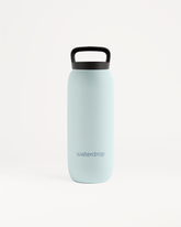 All-Purpose Thermo · Loop Lid water bottle with black handle.