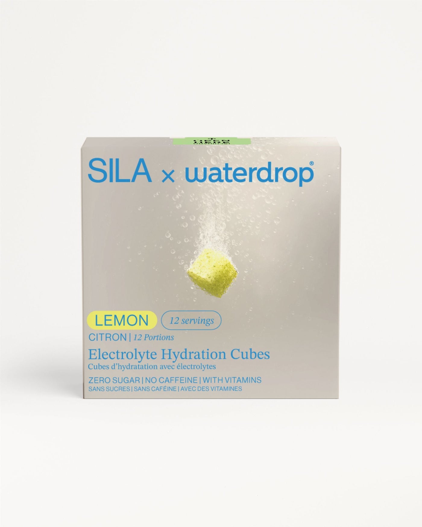 SILA Lemon Electrolyte Hydration Cubes box