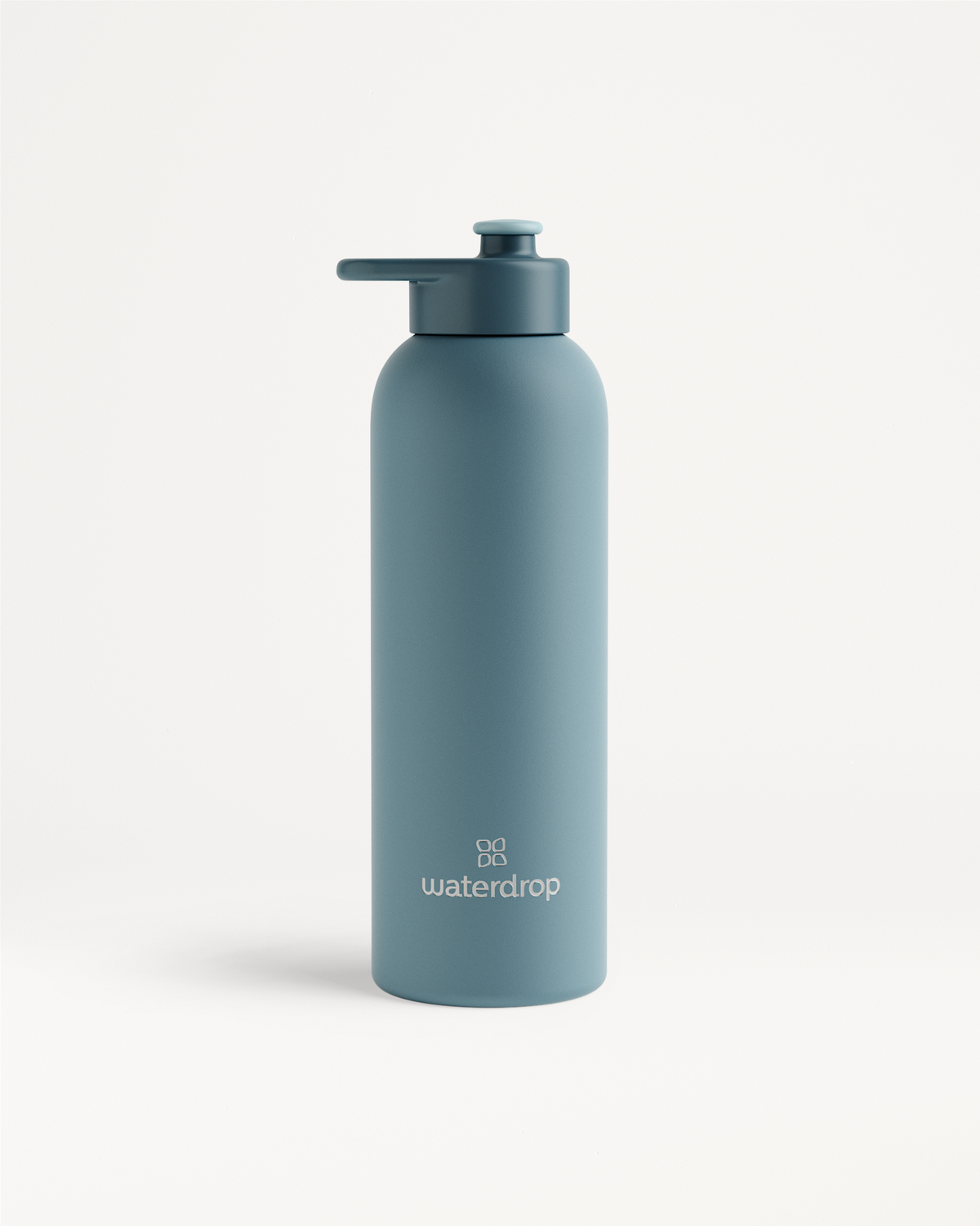 Thermo Steel Bottle · Pull-Up Cap by waterdrop®.