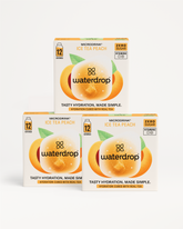 ICE TEA Set 2+1: Hydration cubes, peach flavor, zero sugar, vitamins.