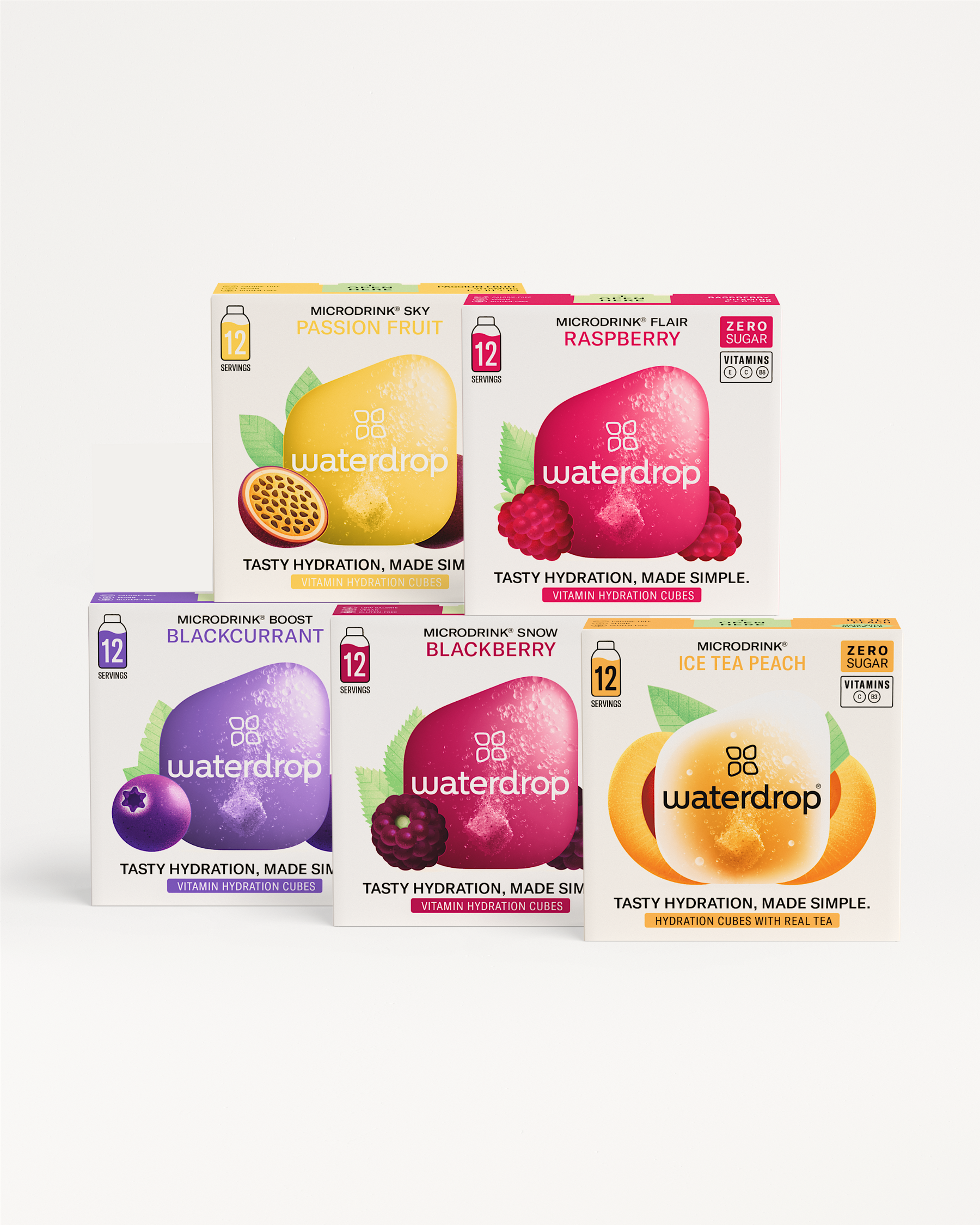 30 Days Hydration Set, boxed fruit juice variety.
