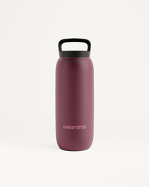 All-Purpose Thermo · Loop Lid water bottle with handle.