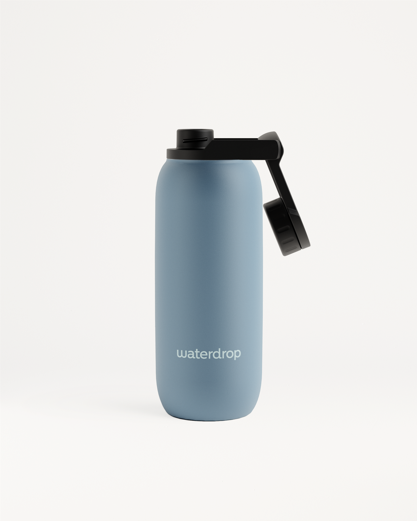 All-Purpose Thermo · Swing Lid water bottle with carry-handle.