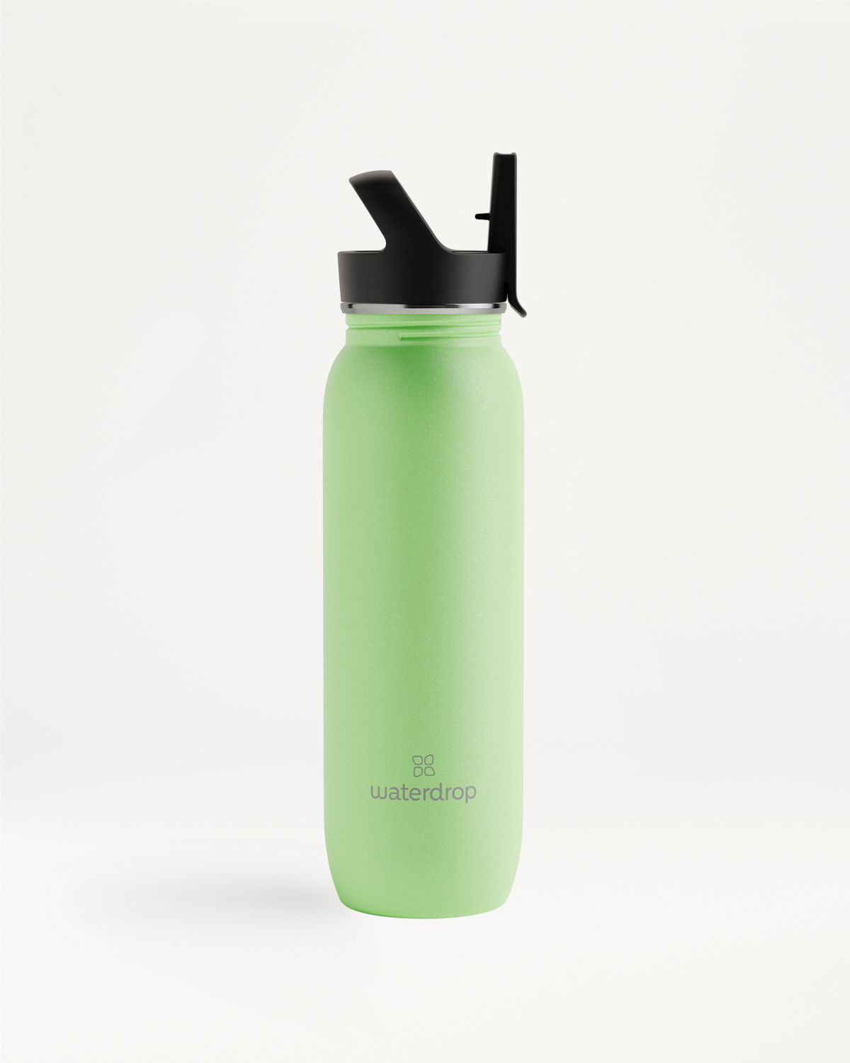 All-Purpose Ultralight Bottle with Straw Lid, lightweight and versatile, ideal for hiking or daily use, 800ml capacity, black lid included.