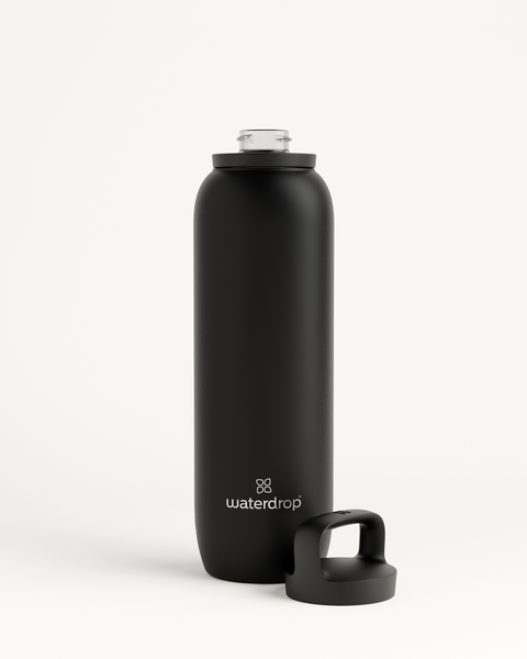 記念グッズ waterdrop THERMO STEEL BOTTLE 600ML 断熱サーモ・ステンレス・スチールボトル | waterdrop®