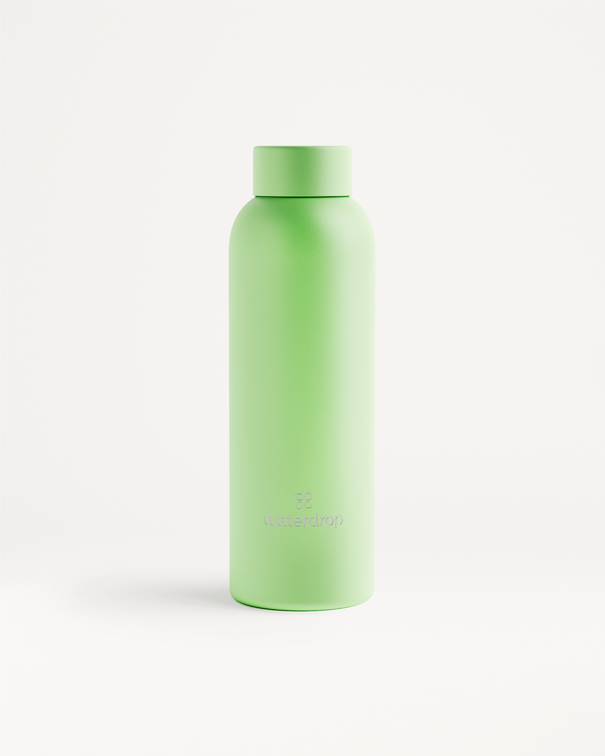 Classic Thermo Steel bottle with a lid, double-walled stainless steel, available in 400ml, 600ml, and 1L, keeps drinks cold for 24 hours or hot for 12 hours.