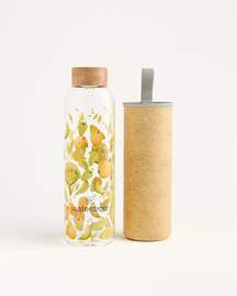 Edition Glass bottle, high-quality borosilicate, eco-friendly hydration solution.