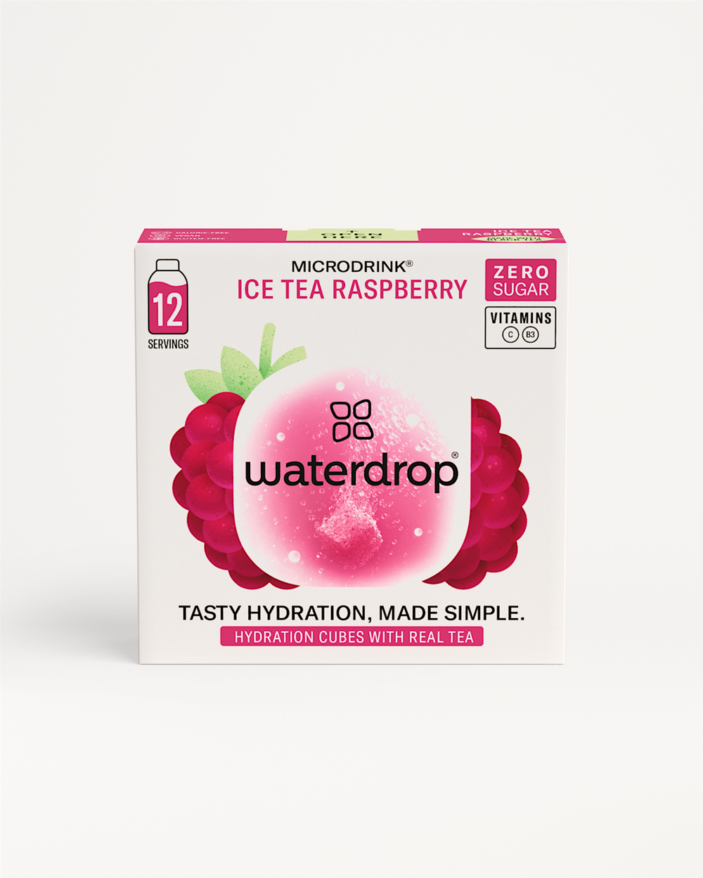Megaboom Raspberry Ice Raspberry Ice Tea - Refreshing Drink | waterdrop® EU