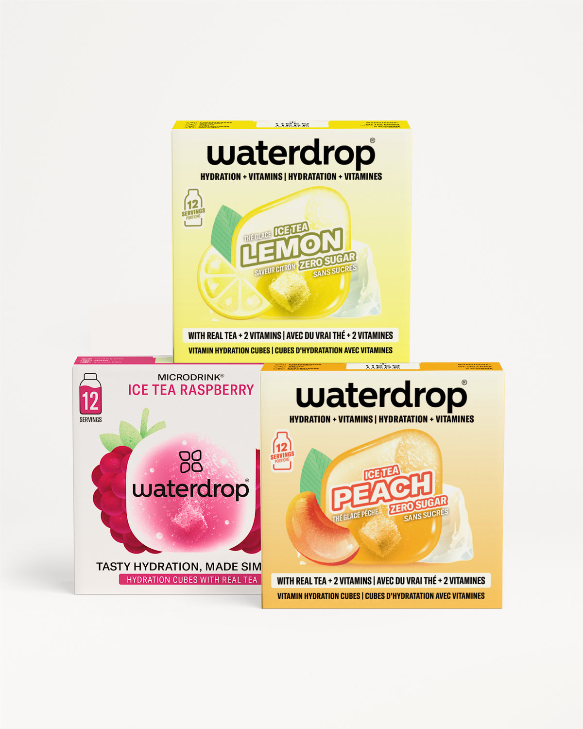 ICE TEA Set by waterdrop® EU - Fruity Flavours