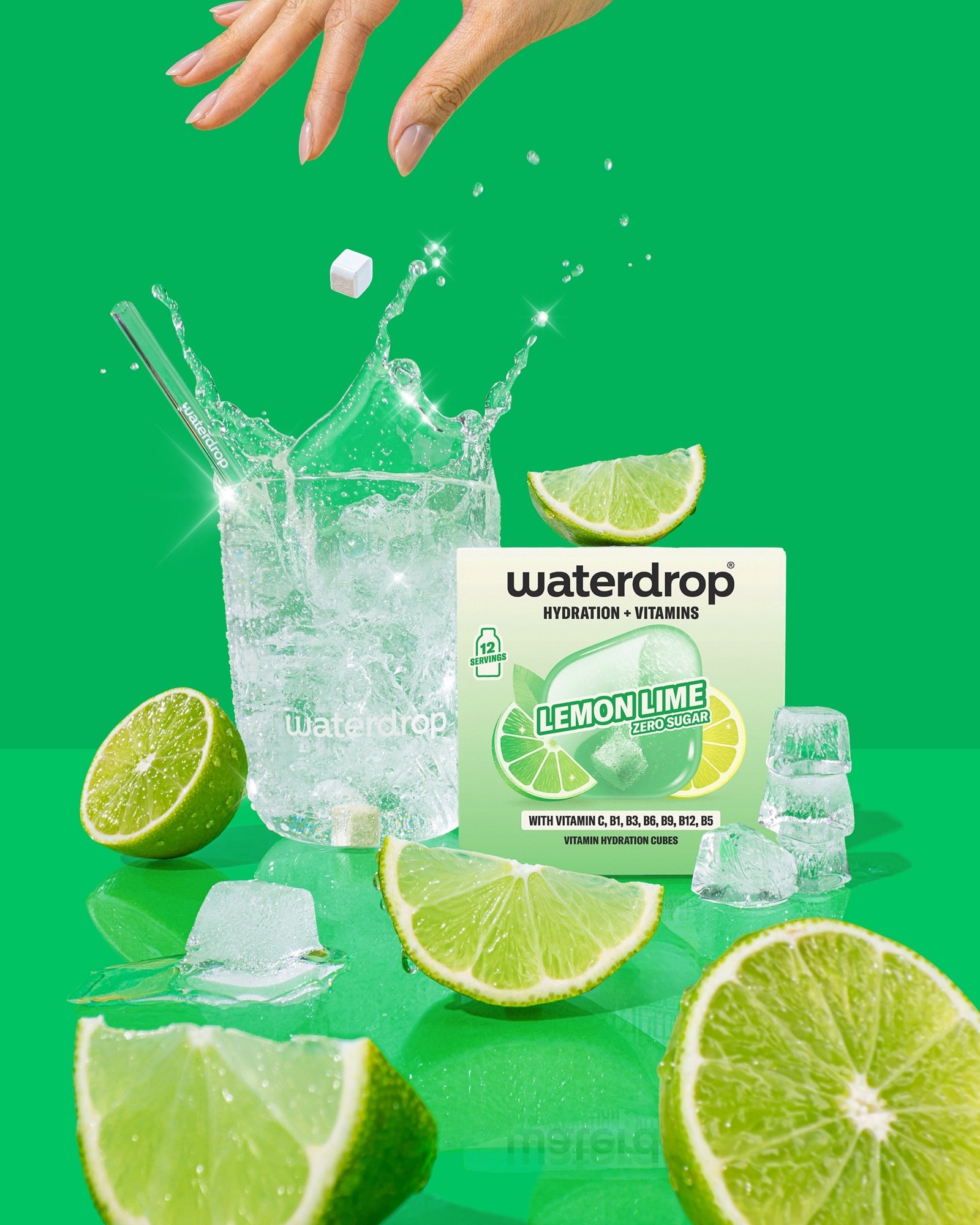 Water Drop Raspberry LEMON-LIME 12-Pack: Order now | waterdrop®