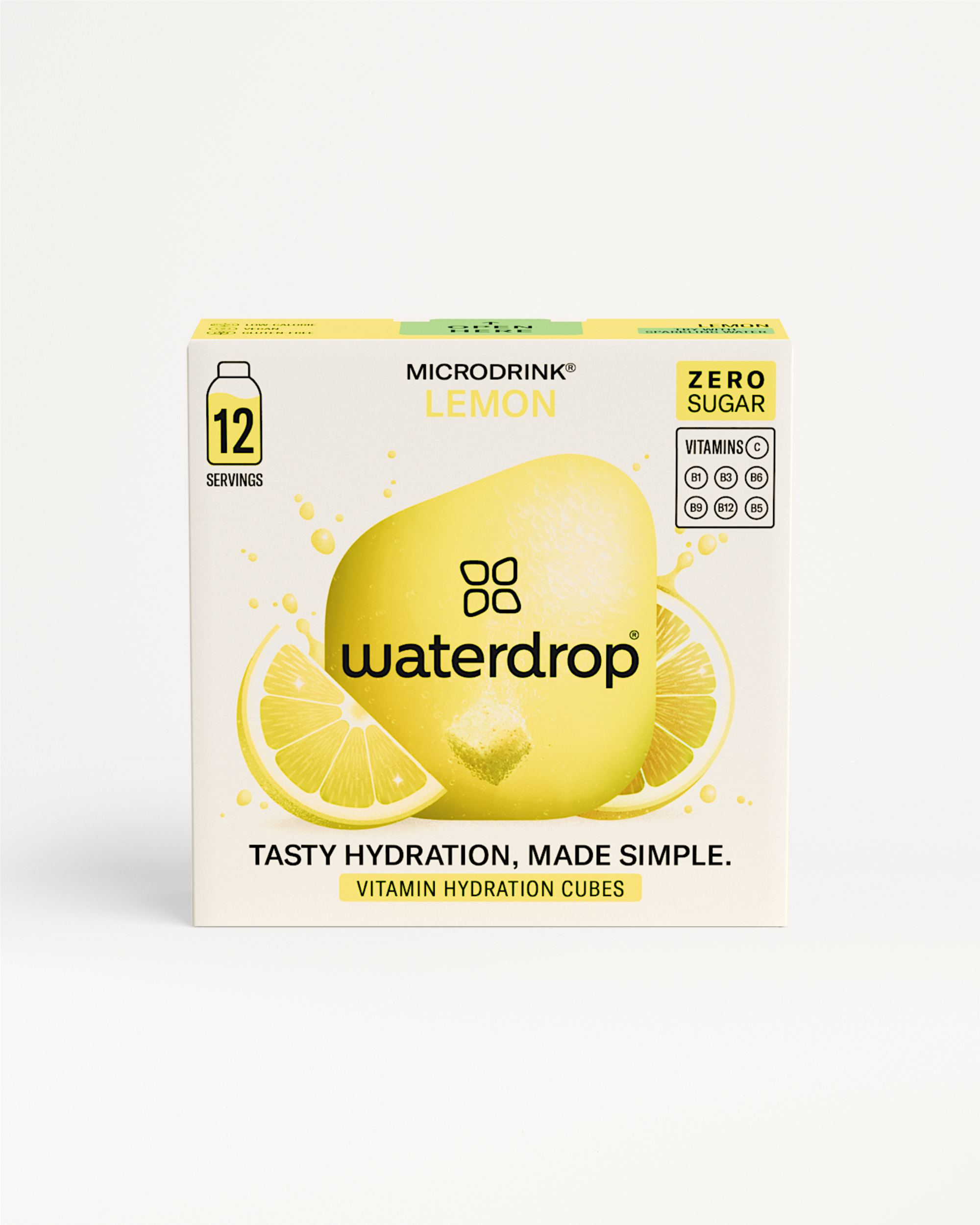Lemon Water Box LEMON 12-Pack: Order now | waterdrop®