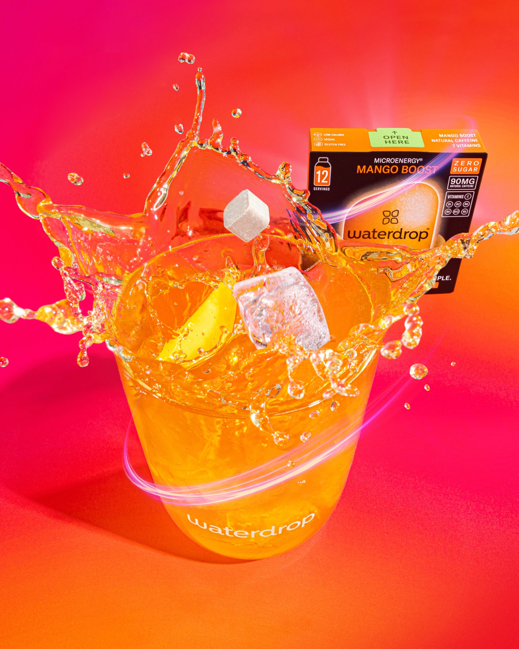 Microenergy MANGO BOOST: Order now | waterdrop®