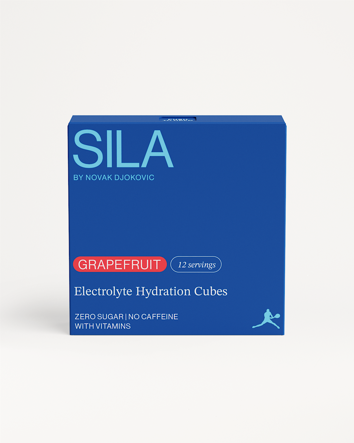 SILA Grapefruit electrolyte box with white text, ideal for high-performance recovery and hydration.