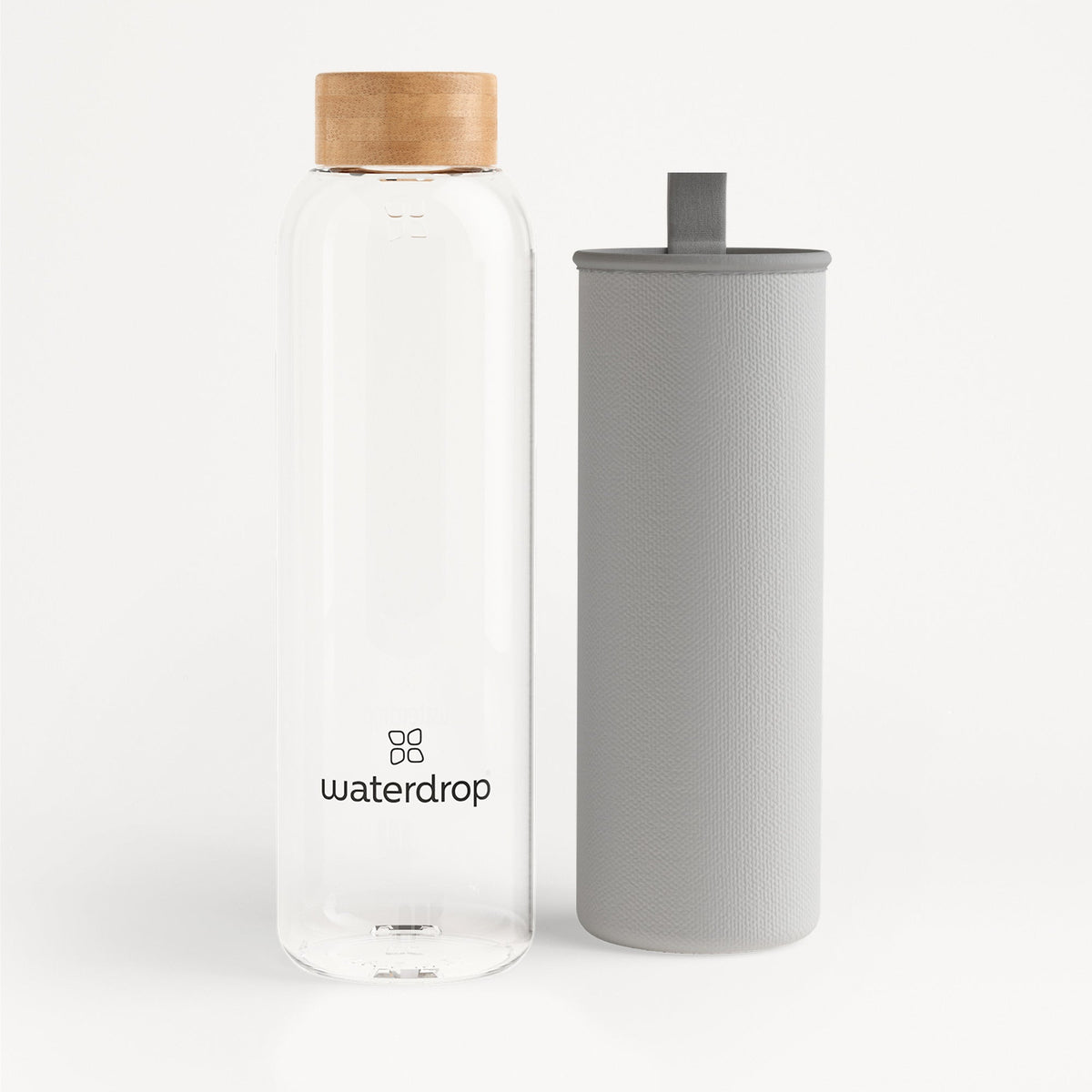 Order your robust glass drinking bottle