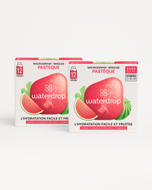 Microdrink 1+1 Breeze cubes in watermelon flavor.