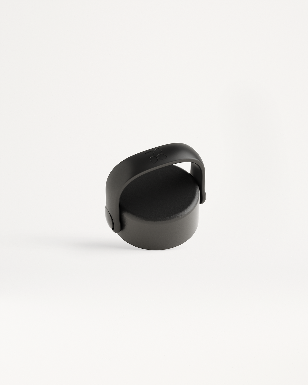 Carry Cap with fold-up handle for bottles.