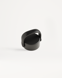 Carry Cap with fold-up handle for bottles.