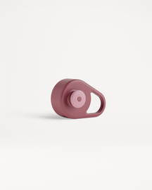 Pull-Up Cap with teardrop handle for easy hydration.