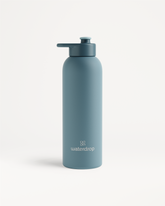 Thermo Steel Bottle · Pull-Up Cap by waterdrop®.