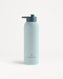 Thermo Steel Bottle · Pull-Up Cap, insulated stainless steel, 600ml.