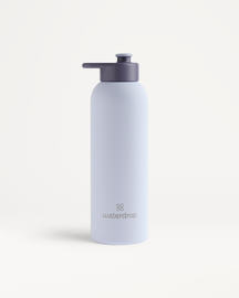 Thermo Steel Bottle · Pull-Up Cap, pastel-lavender, 600ml.