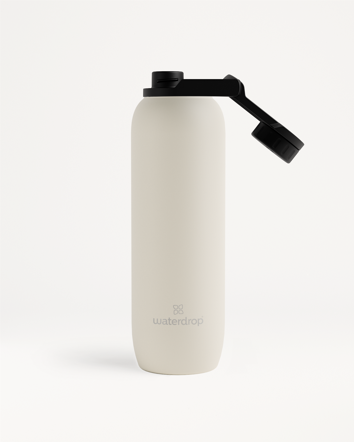 All-Purpose Thermo bottle with Swing Lid, vacuum-insulated for 24-hour cold refreshment.