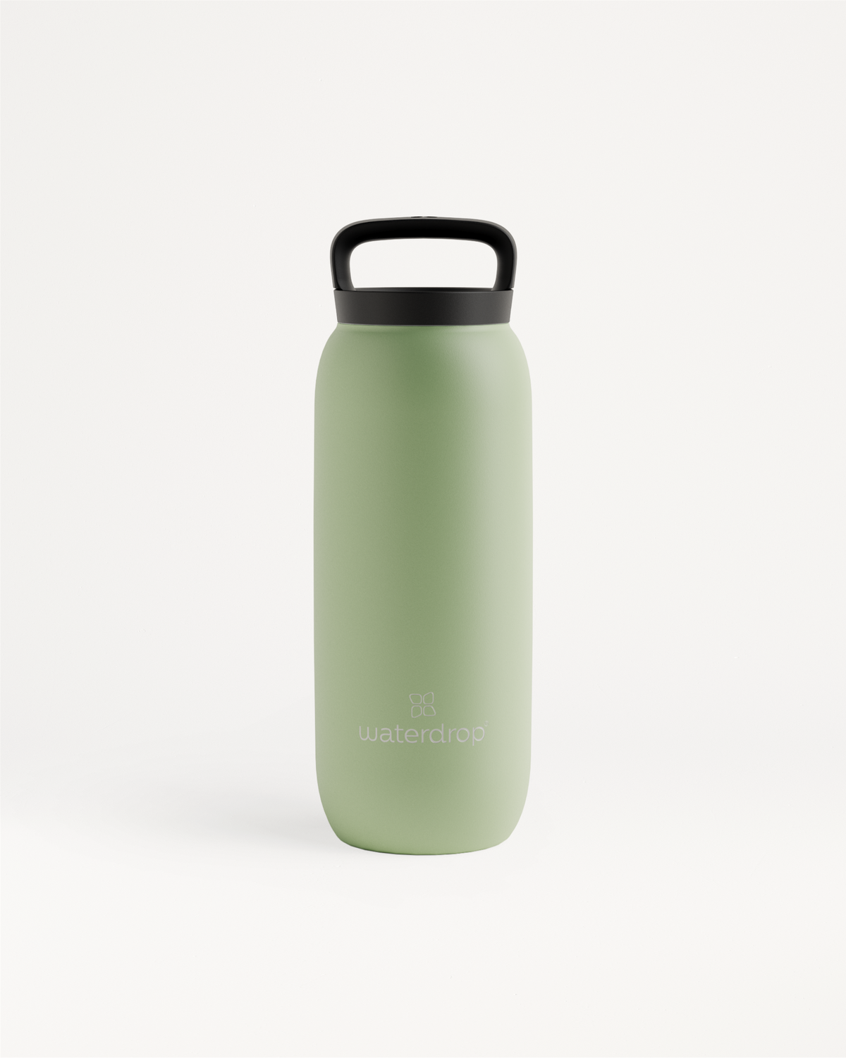 All-Purpose Thermo Bottle with Loop Lid, featuring double-walled insulating stainless steel and a practical thermal drinking lid.