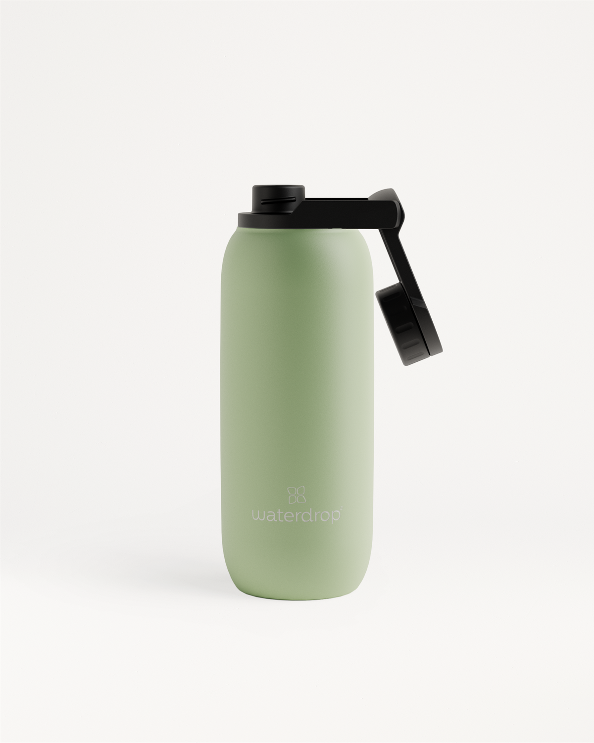 All-Purpose Thermo bottle with Swing Lid, featuring a sleek design and practical cap, ideal for maintaining hydration with up to 24 hours of insulation.