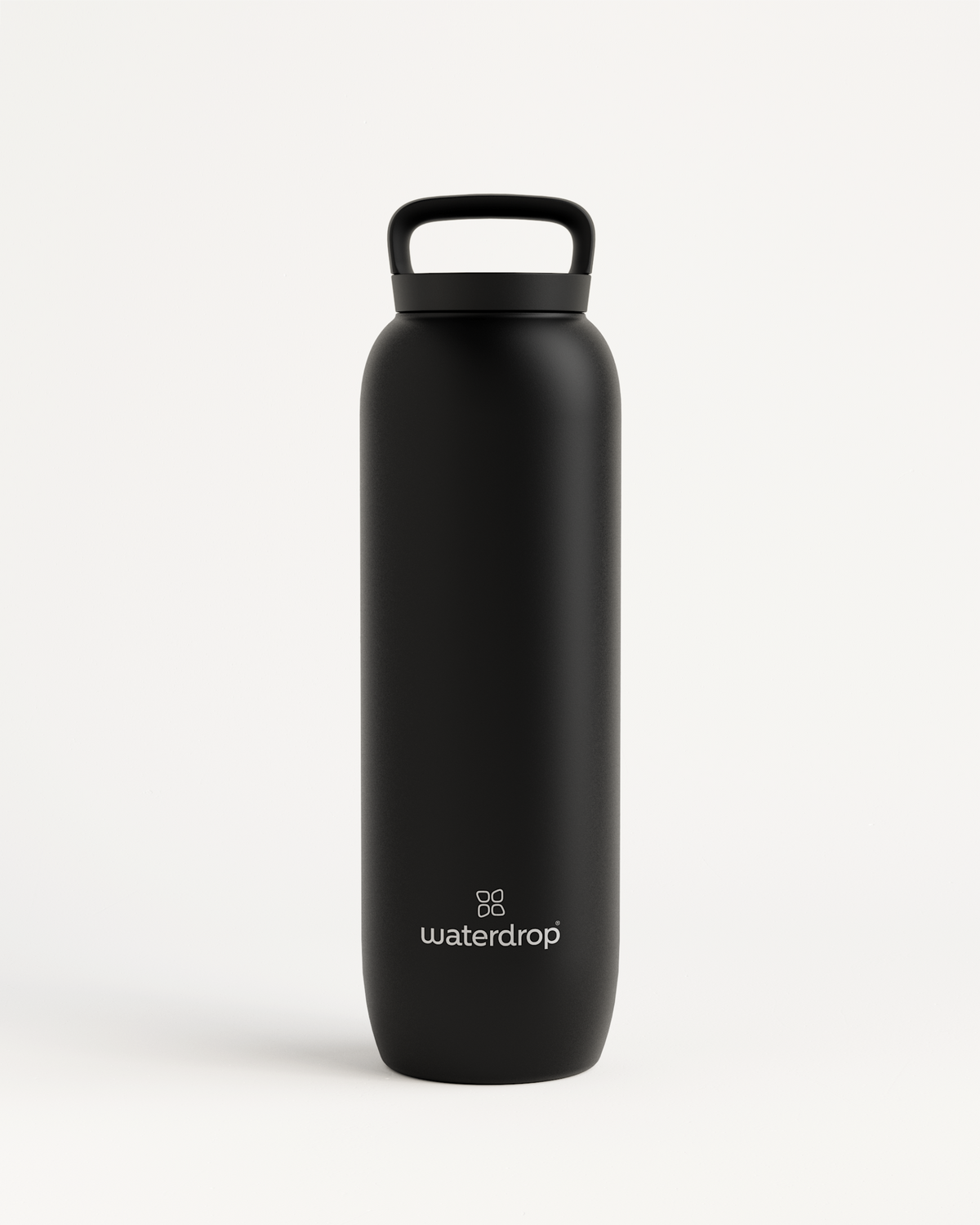 All-Purpose Thermo · Loop Lid, a double-walled stainless steel water bottle with a thermal drinking lid, designed to keep beverages cold for 24 hours or hot for 6 hours.