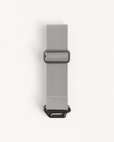 Choose your Goody: grey woven strap with black hardware.