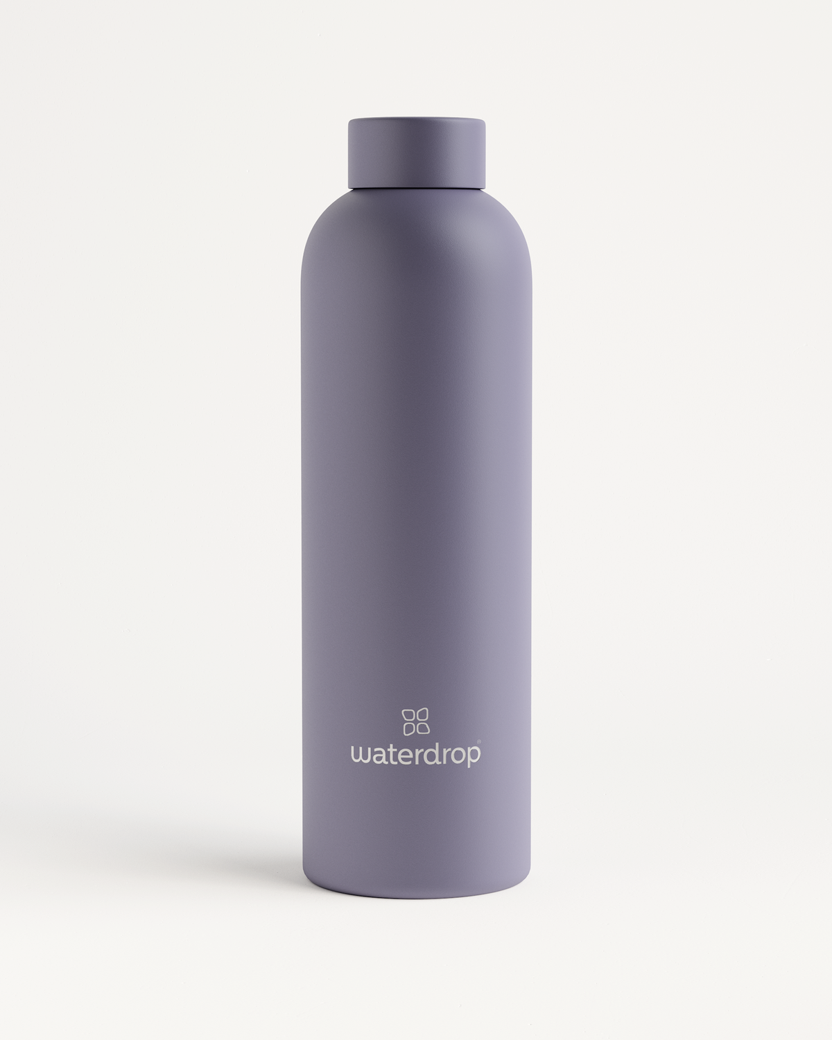 Classic Thermo Steel bottle with double-walled stainless steel design, available in 400ml, 600ml, or 1L, keeping drinks cold for 24 hours or hot for 12 hours.