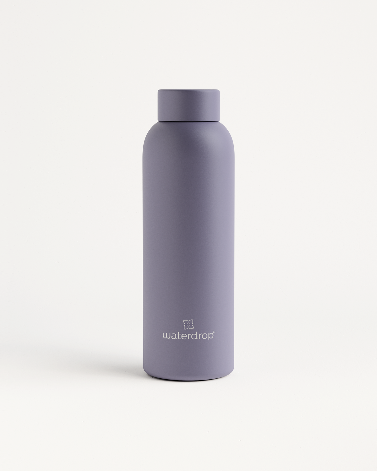 Purple Classic Thermo Steel bottle with a cap, ideal for keeping drinks cold or hot for long durations. Available in multiple sizes.