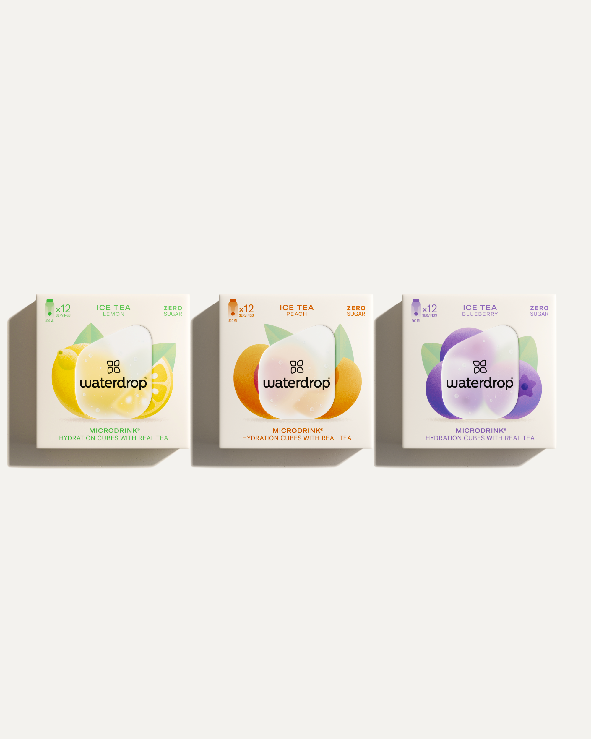 Microdrink ICE TEA (3 flavours): Order now | waterdrop®