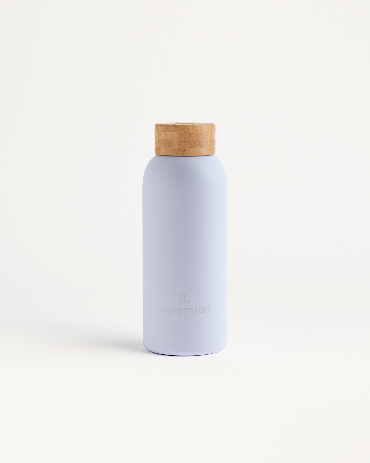 Thermo Steel bottle with brown cap, double-walled stainless steel, keeps drinks cold for 24 hours or hot for 12 hours. Available in 400ml, 600ml, and 1L.