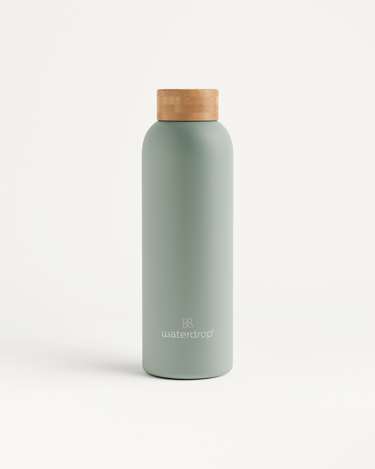 Thermo Steel bottle with cork top made of double-walled stainless steel, suitable for keeping drinks cold for 24 hours or hot for 12 hours.