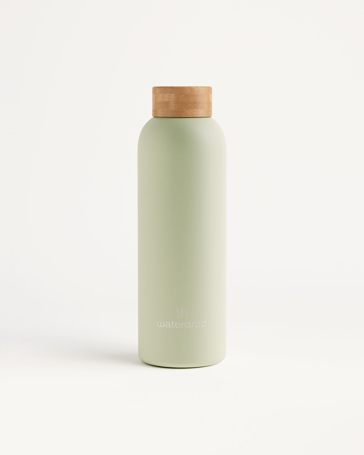 Thermo Steel bottle with a cork top, made of double-walled stainless steel, designed to keep drinks cold for 24 hours or hot for 12 hours.